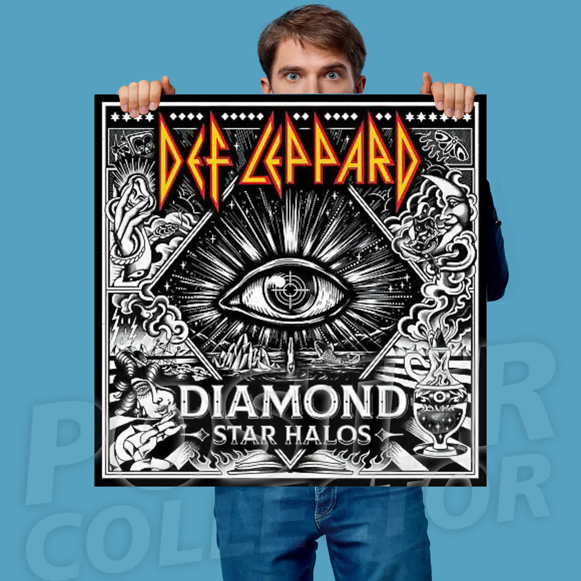 Def Leppard Diamond Star Halos