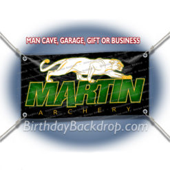 Martin Archery Logo Tiger Black Green Yellow__ArcheryMod-015.psd by BirthdayBackdrop.com