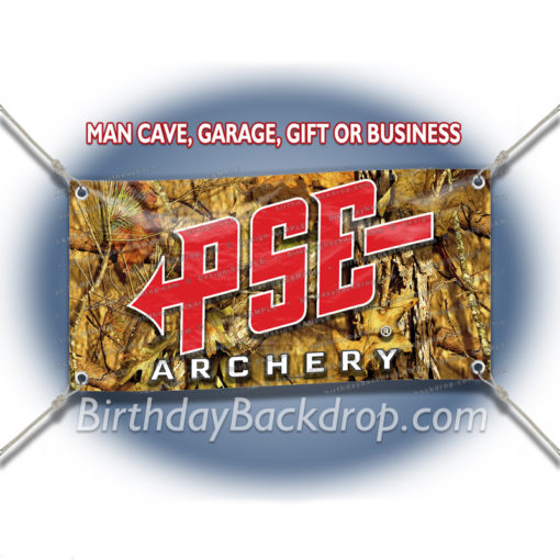 PSE Archery Logo Camo Bacground Arrows Bows Hunting__ArcheryMod-018.psd by BirthdayBackdrop.com